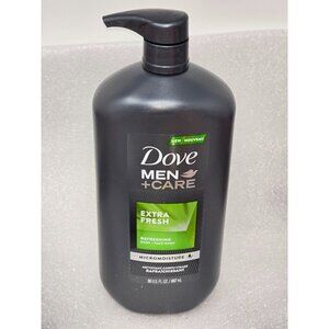 Dove Men + Care Extra Fresh Body & Face Wash 30 Oz Pump Bottle